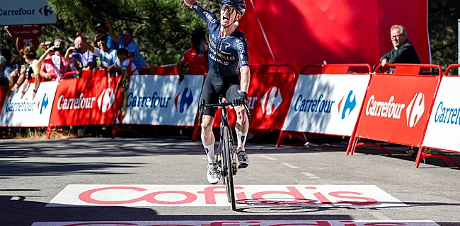 Dunbar wint vanuit de vlucht, klassement in Vuelta ongewijzigdd