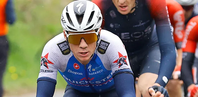Evenepoel blundert: 