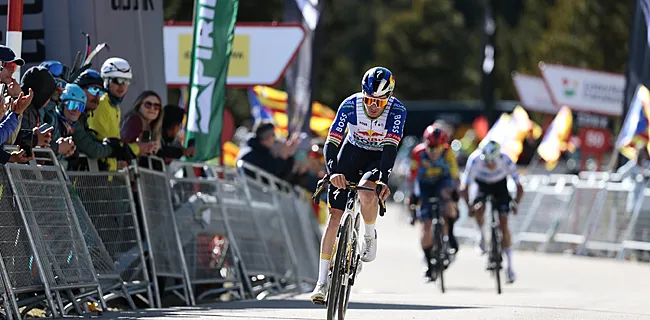 Evenepoel goudeerlijk na slijtageslag in Catalonië