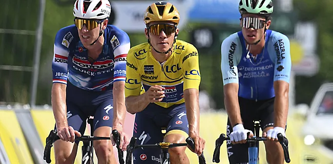 Evenepoel maakt schade op na valpartij in Dauphiné
