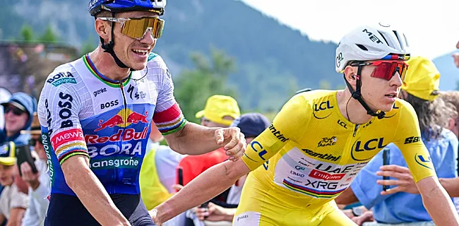 Evenepoel onthult: dit stuurde hij naar Tadej Pogacar