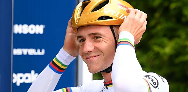 La grande classe: Evenepoel verovert harten met prachtig gebaar