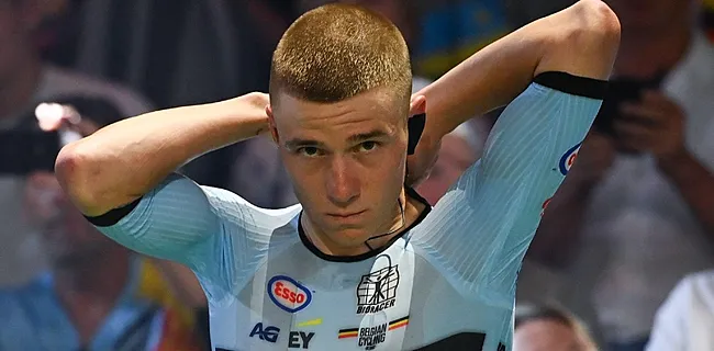 Remco Evenepoel ontvangt mokerslag op WK wielrennen