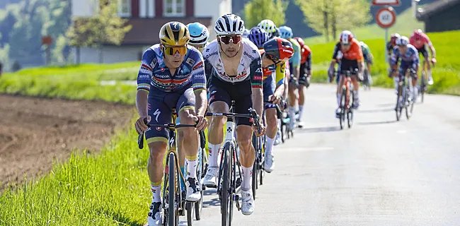 Evenepoel verliest tijd op derde dag Ronde van Romandië