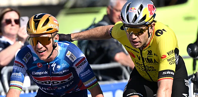 Van Aert en Evenepoel gooiden het op akkoordje: 