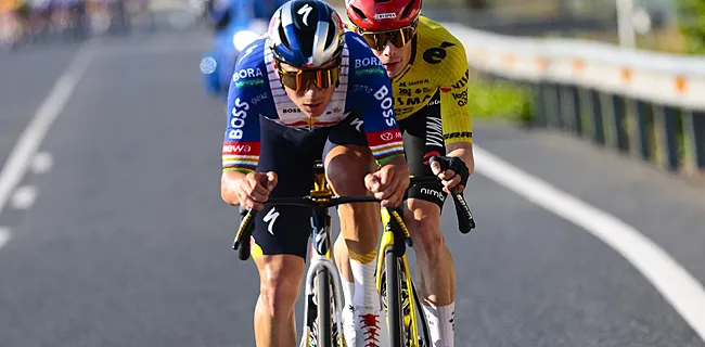 Vingegaard komt met gebaar richting gevallen Evenepoel