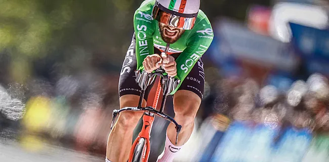 Ganna wint tijdrit Vuelta, Almeida loopt in op Vingegaard