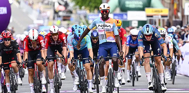 Girmay verrast Merlier en Philipsen in Baloise Belgium Tour