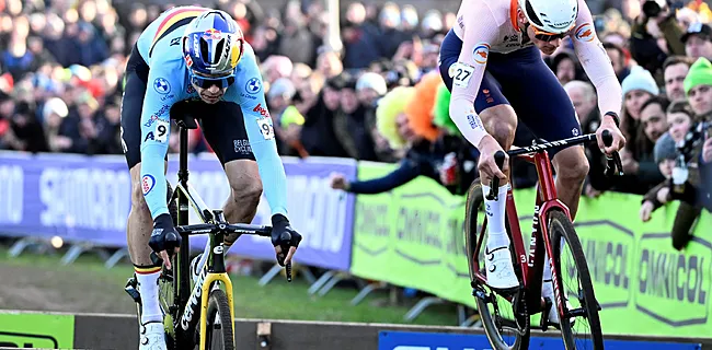 Van der Poel lovend voor grote rivaal Van Aert: 'Nog nooit gezien'