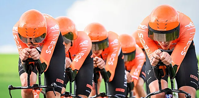 INEOS wint ploegentijdrit, Ayuso pakt geel en slaat kloof met Vingegaard