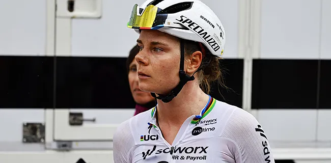 Kopecky zakt finaal door het ijs in Giro Women