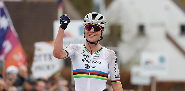 Lotte Kopecky doet gouden zaken na ellenlange fotofinish