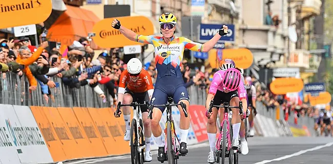 Wat een klasse! Lotte Kopecky triomfeert in Milaan-Sanremo