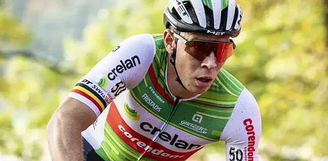 Laurens Sweeck start seizoen al meteen met flinke domper
