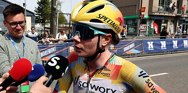 SD Worx zakt door het ijs: Kopecky verbijt frustratie