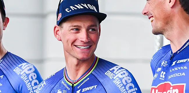 Naakte Mathieu van der Poel gaat helemaal viraal