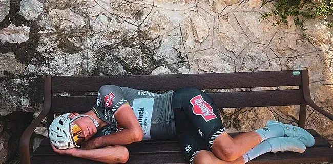 Beelden uit Spanje tonen waar Van der Poel staat