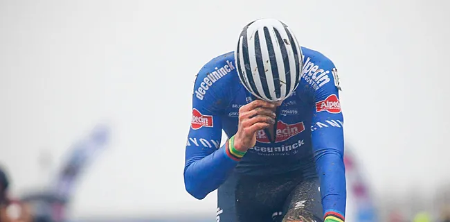 Van der Poel kermt van de pijn: 'Kon ene voet niet voor de andere zetten'