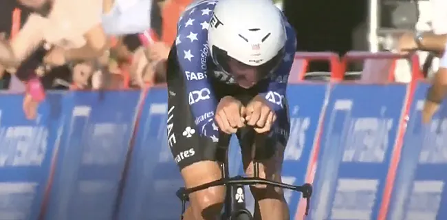 Brandon McNulty verrast met winst in openingstijdrit Vuelta