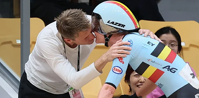 Kopecky en Merckx bezegelen wereldtitel in liefdevol moment