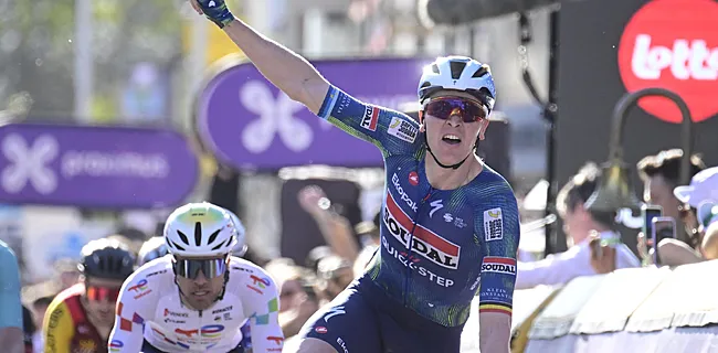 Tim Merlier wint bij rentree direct Scheldeprijs