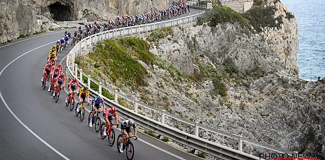 Parcours Milaan-San Remo getroffen door aardverschuiving