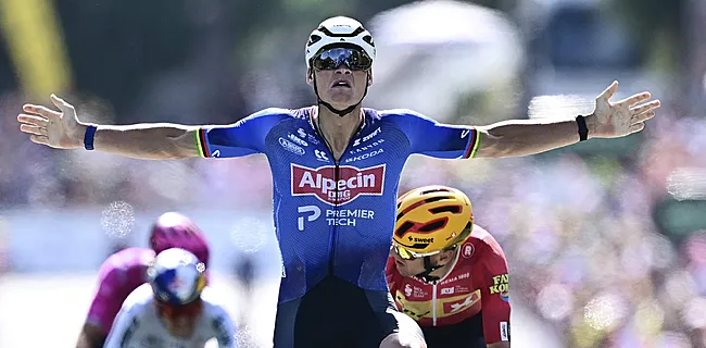 Van der Poel zegeviert in vluchtersrit Tour