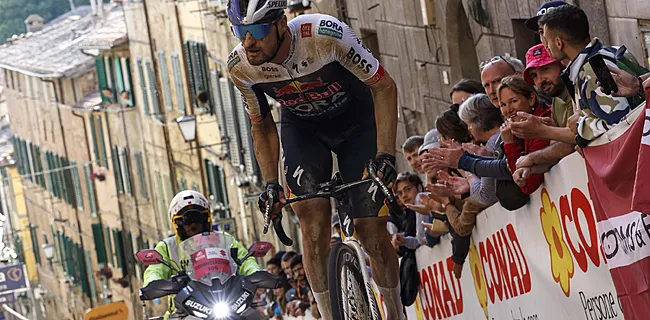Denz redt meubelen voor ploeg Roglic in Giro