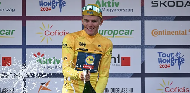 Sven Nys zet zoon Thibau met voetjes op de grond na zege in Hongarije