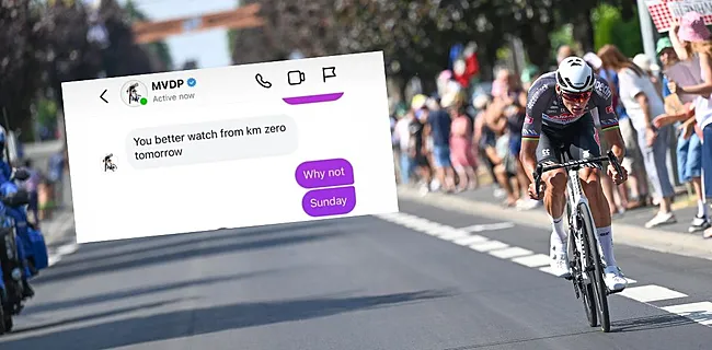 Screenshot onthult masterplan: Van der Poel voorspelde stunt