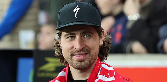 Peter Sagan zorgt meteen voor hilariteit bij comeback