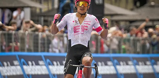 Carapaz sluit aan bij Giro-top: dit zegt hij over eindzege