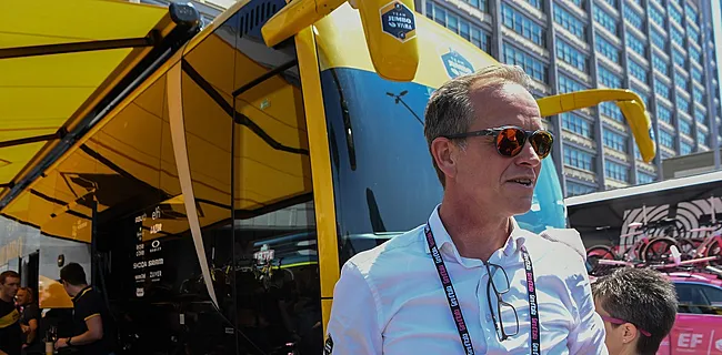 In het hemd gezette manager haalt gram bij CEO Jumbo-Visma