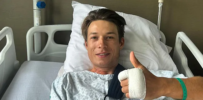 Eerste update na crash: Philipsen reageert vanuit ziekenhuis 