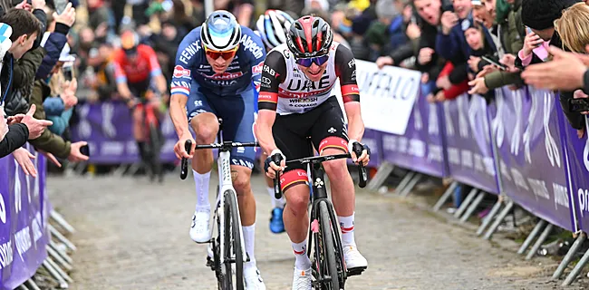 Pogacar onthult doelen 2023; Van der Poel en Van Aert mogen borst nat maken