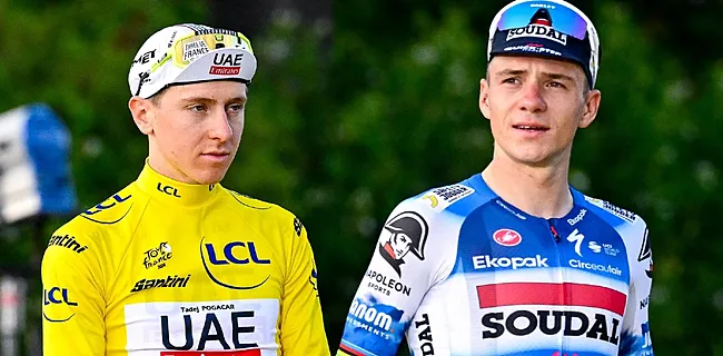 Pogacar botst al direct met Evenepoel: 