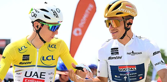 Pogacar spreekt opvallend over Evenepoel: “Ego nu parkeren”