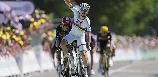 Pogacar wint en slaat dubbelslag, Evenepoel goed in orde