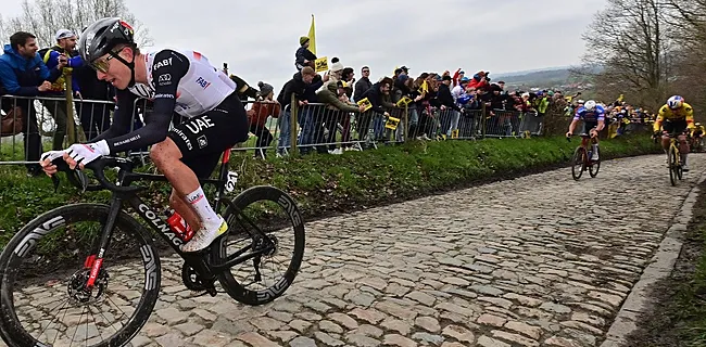 Monsterlijke Pogacar twijfelachtig voor Parijs-Roubaix: 'Ben nog te licht'