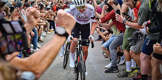 Tadej Pogacar komt met verklaring voor derde plek in openingsrit Giro d'Italia