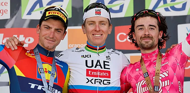 Podiumplek én prik: Healy neemt Pogacar te grazen