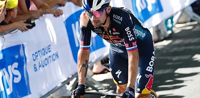 Remco Evenepoel & Wout van Aert steken gevallen Roglic hart onder de riem