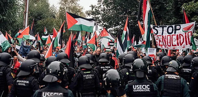 Nieuwe beelden: protesten in Vuelta worden almaar extremer