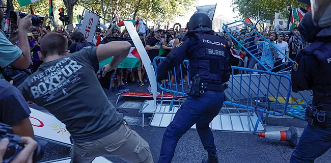 In complete shock: Belgische renner vertelt over Vuelta-protesten