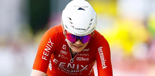 Drama voor Puck Pieterse in afdaling Col du Granier