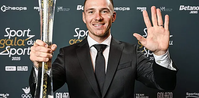 Evenepoel voor vijfde keer Sportman van het jaar