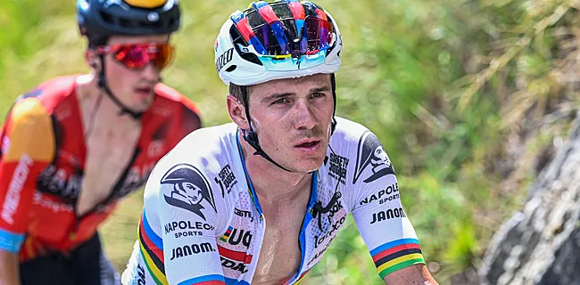 Evenepoel toont zich kwetsbaar: 