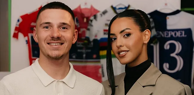 Voor Oumi: Evenepoel laat geliefde stralen met bijzonder gebaar