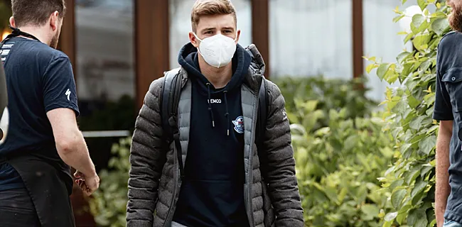 Het vieze beestje maakt een einde aan de roze droom | Giro d'Evenepoel