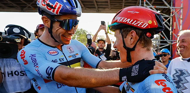 Wout van Aert neemt het op voor Remco Evenepoel: 'Niet te fel afrekenen'
